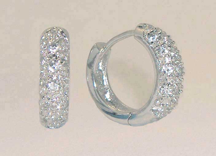 3 row crystal cluster medium huggies